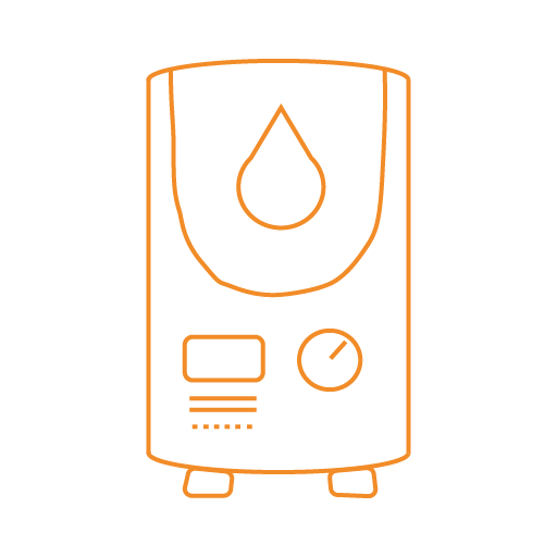 Water Heating Icon